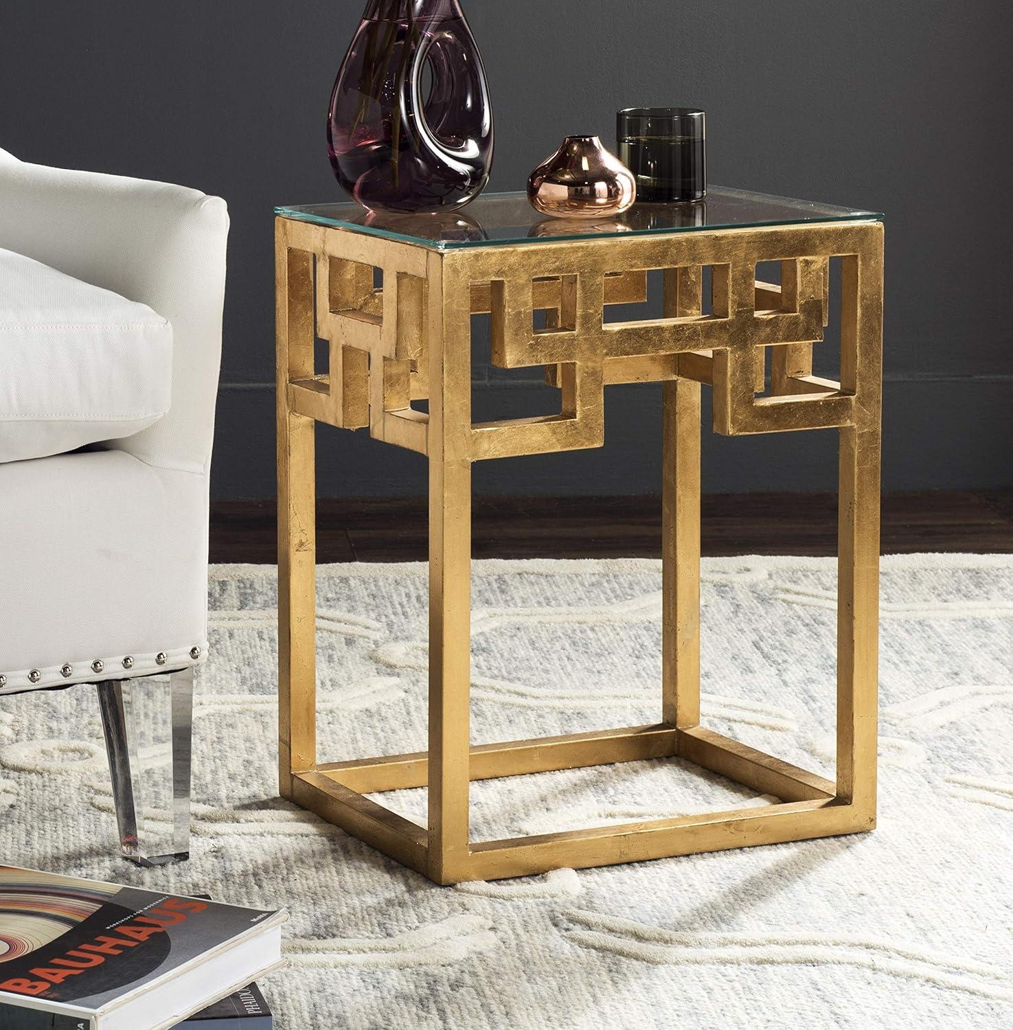 Best tall end table with key
