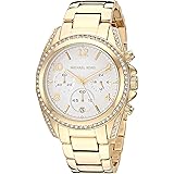 Michael Kors Blair Chronograph Stainless Steel Watch with Glitz Accents