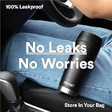 Moon 360° Travel Mugs Leakproof Insulated Stainless Steel 450ml Black view 7