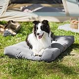 Bedsure Washable Large Dog Bed 91x68x9cm Oxford Fabric Grey view 7