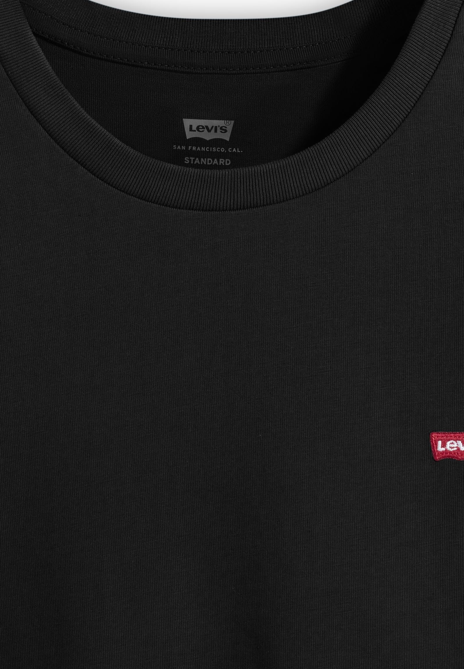 Levi's Herren Ss Original Housemark Tee T-Shirt,Stonewashed Black,S 7