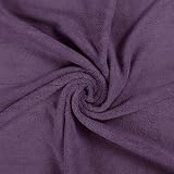 Utopia Towels 4 Piece Bath Towel Set 69x137 cm 100% Ring Spun Cotton Plum view 4