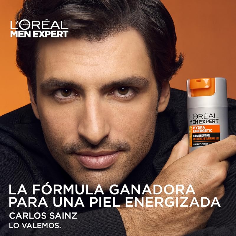 L'Oréal Paris Men Expert Hydra Energetic Crema Hidratante Anti-Fatiga, 50ml