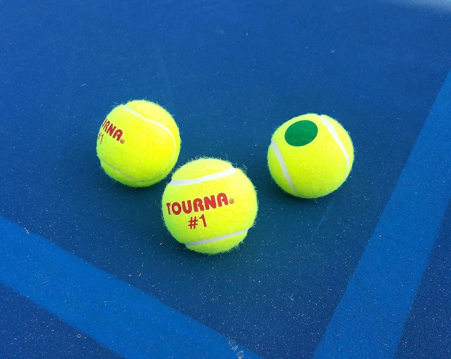 Tourna Green Dot Low Compression Tennis Balls, 12 pack : Sports & Outdoors