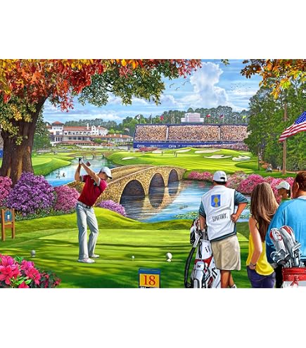 Amazon.com: Par for The Course (Golf) Jigsaw Puzzle 1000 Pieces
