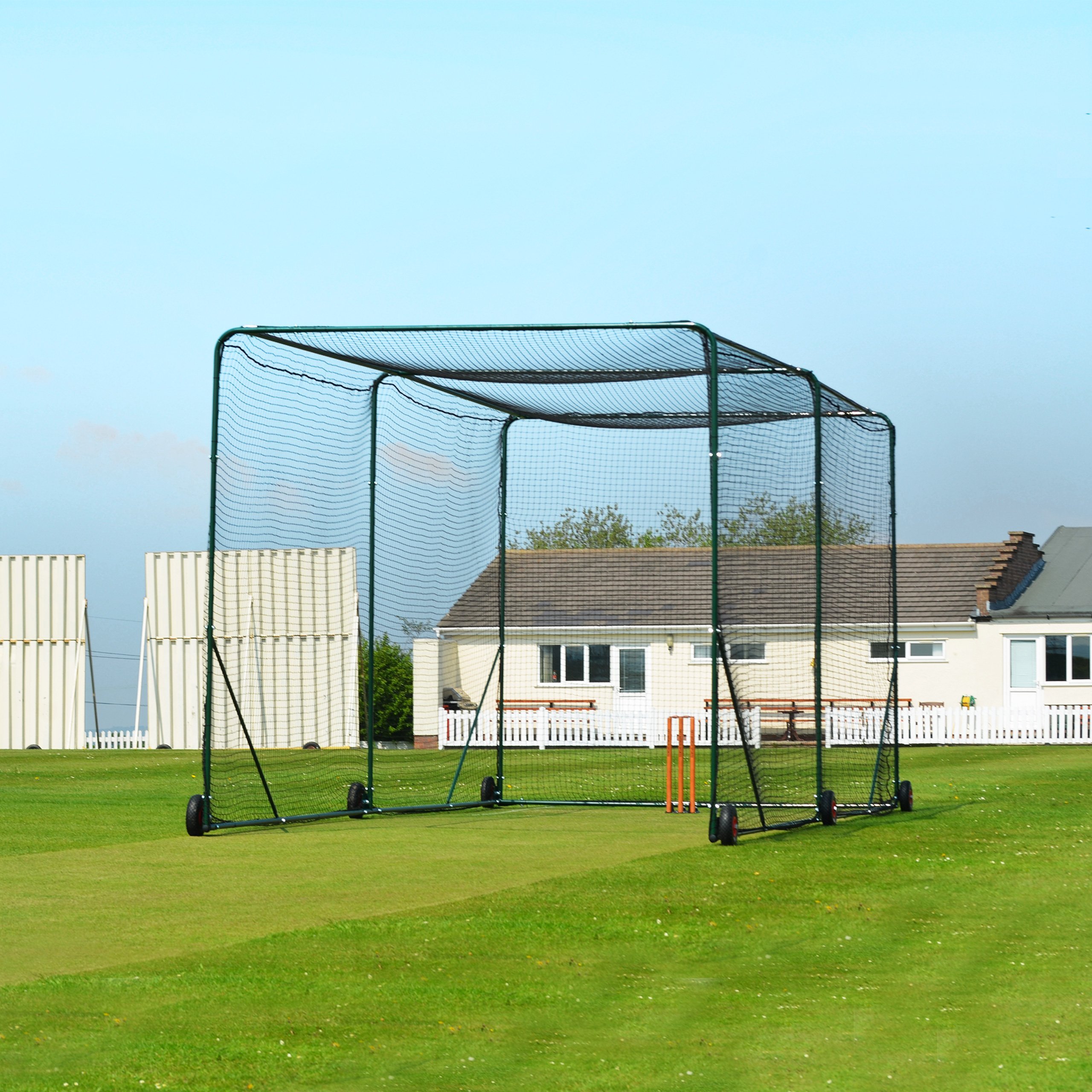 Fortress Mobile Cricket Cage 24ft x 10ft x 10ft Portable Cricket Nets