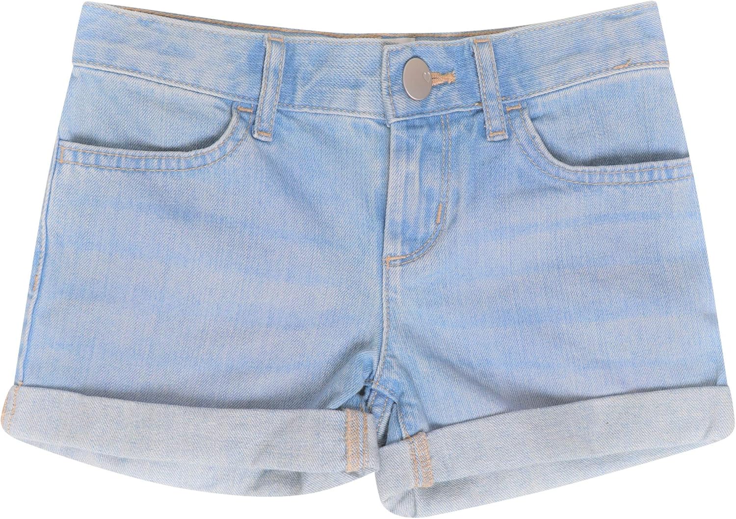light jean shorts