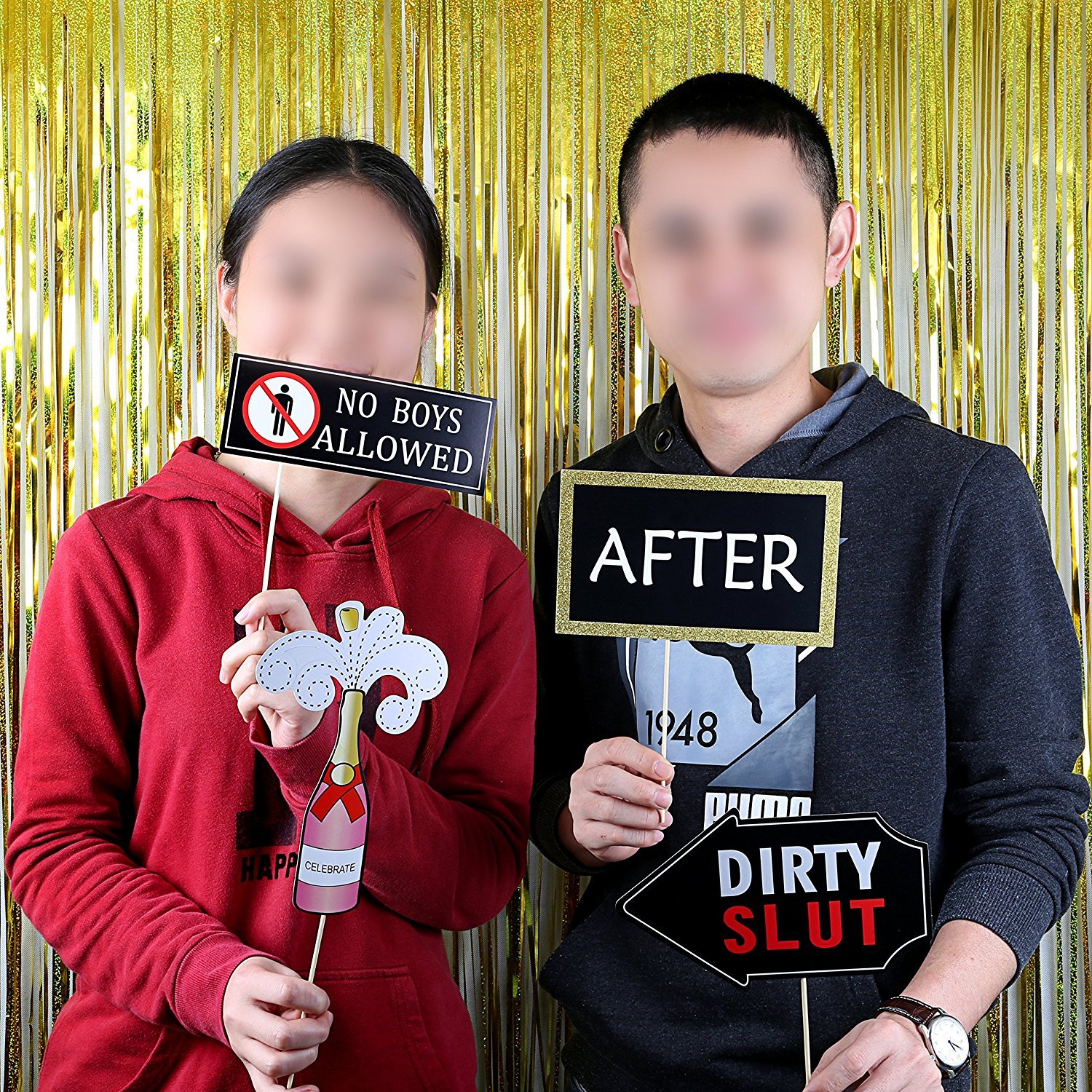 Morkia Photo Booth, 30 Pièces Photobooth Décoration Accessoires Props Photobooth Selfie Accessoires Décoration Lèvre/Bouche/Sourire/Lunettes/Moustache Avec Bâton Pour Fête, Mariage, Anniversaire