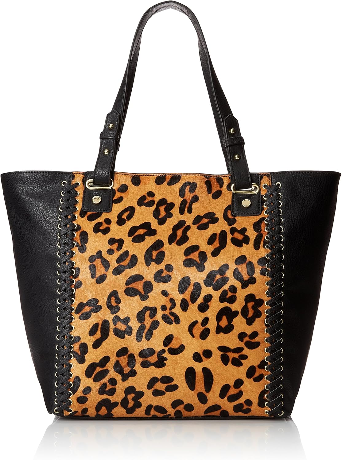 steve madden leopard purse