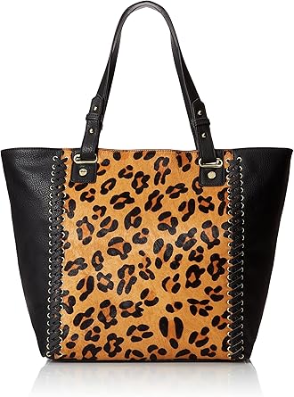 steve madden leopard tote