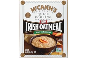 McCann's Irish Oatmeal, Quick Cooking Rolled Oats, 16 Ounce