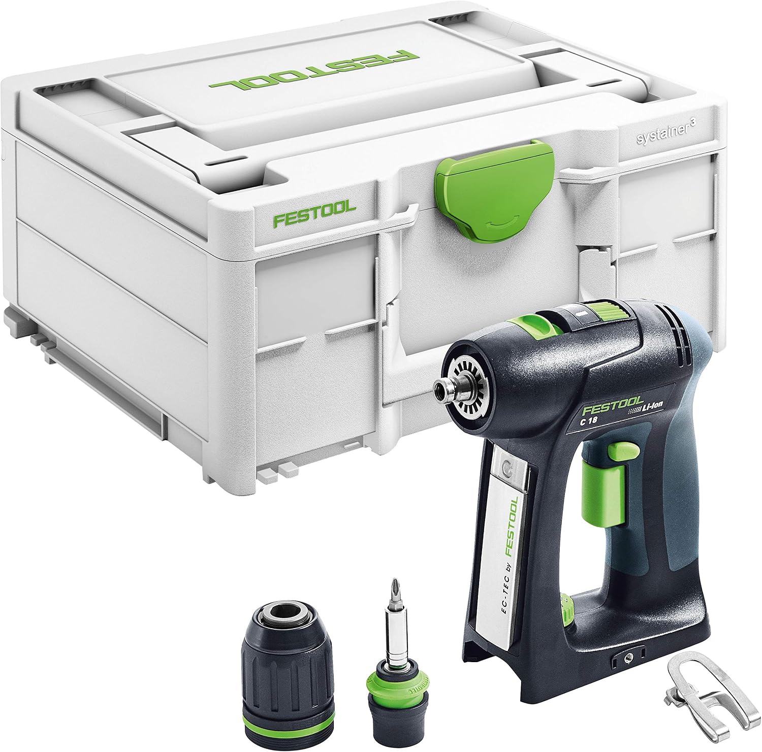 FESTOOL 576434 Cordless Drill C 18-Basic, Darkblue - Image 3