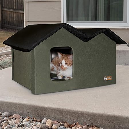 heated cat shelter amazon