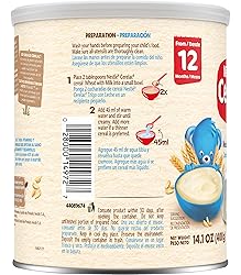 Nestle Cerelac Wheat Cereal with Milk, Made for