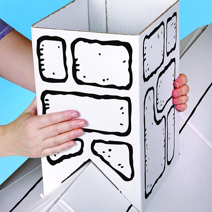discovery kids cardboard house