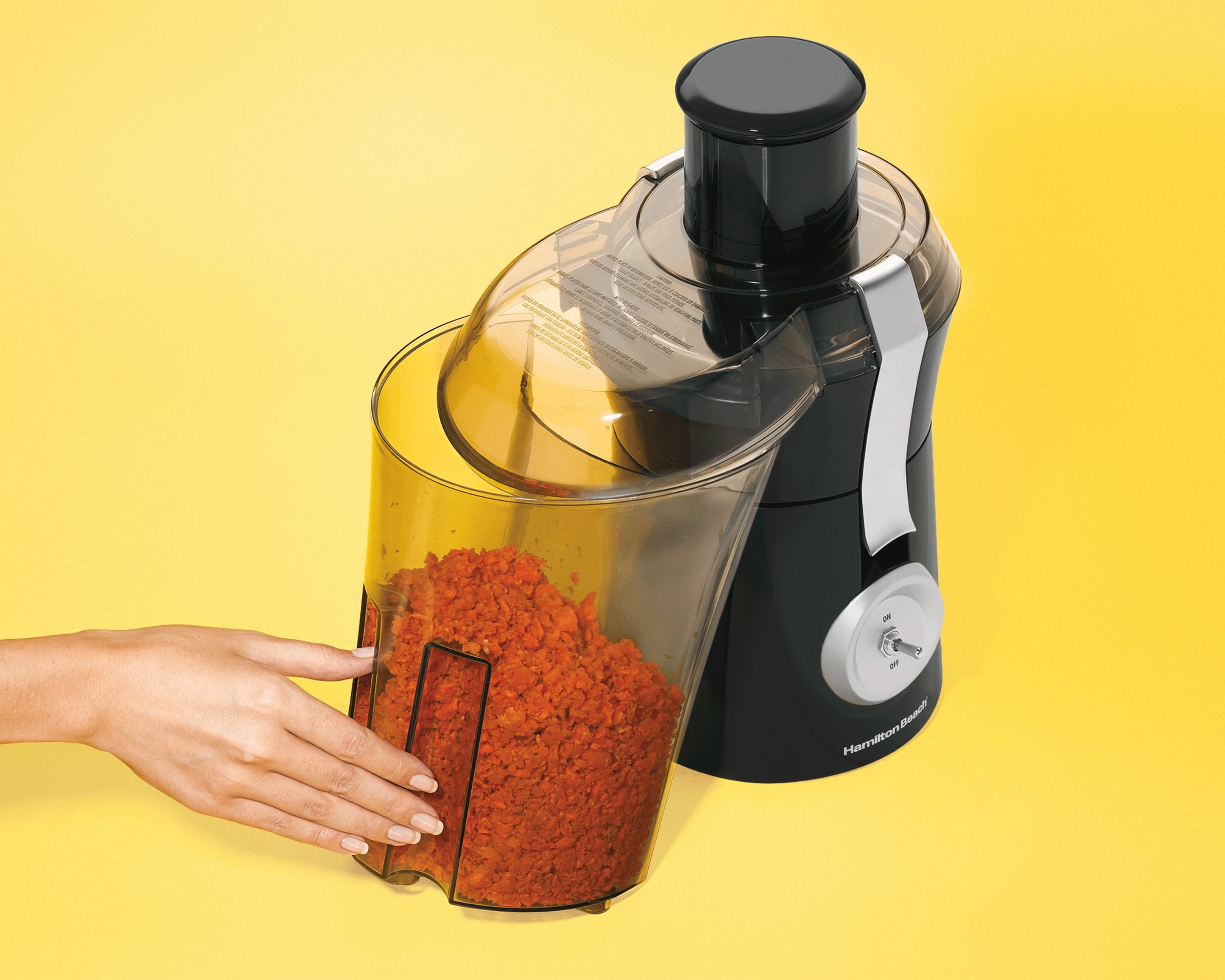 Hamilton Beach 67601A Big Mouth Juice Extractor, Black eBay