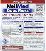 NeilMed Sinus Rinse 120 Sachets Brand New Kit view 2