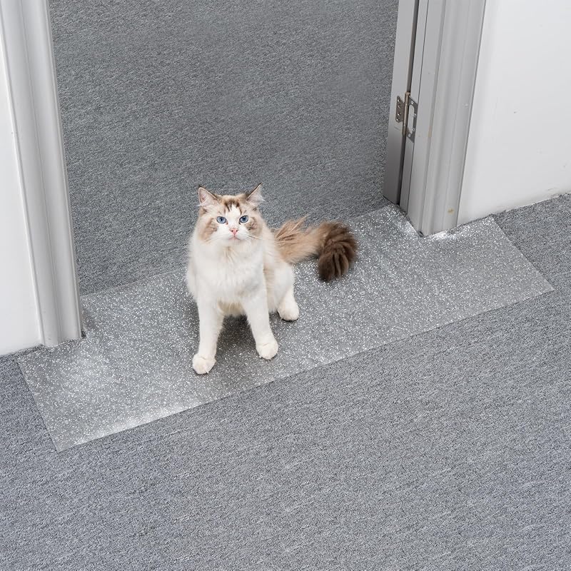 Uross Cat Carpet Protector 43.3 x 14.96 Inches Doorway Protector