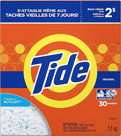 Tide Powder Laundry Detergent, Original 