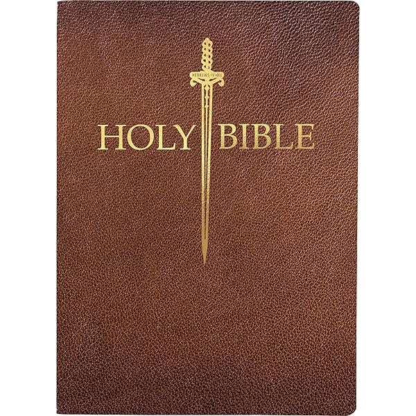 KJV Sword Bible, Large Print, Black Bonded Leather, Thumb Index