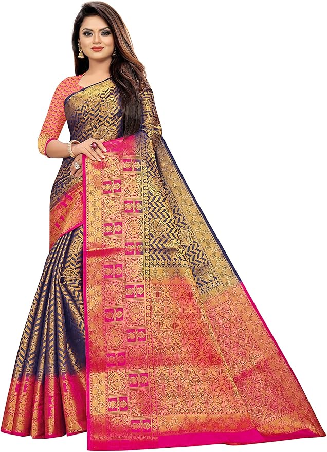 wedding brocket saree