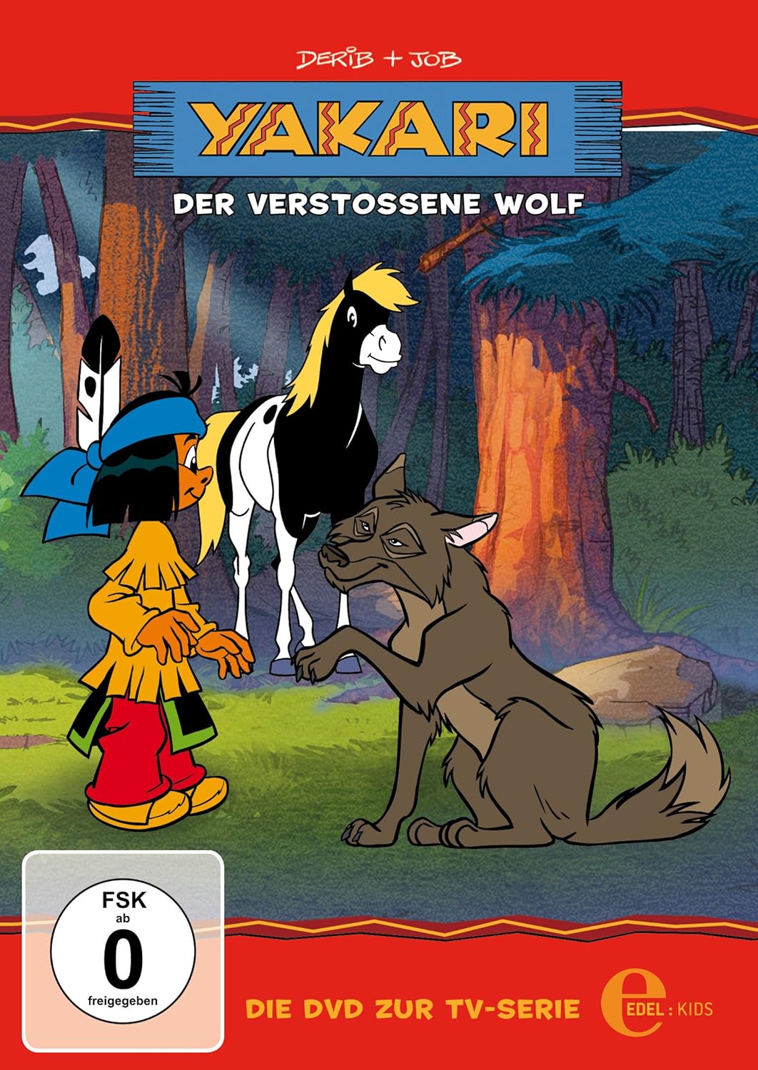 Yakari „Der verstoßene Wolf" Folge 17, Die DVD zur TV