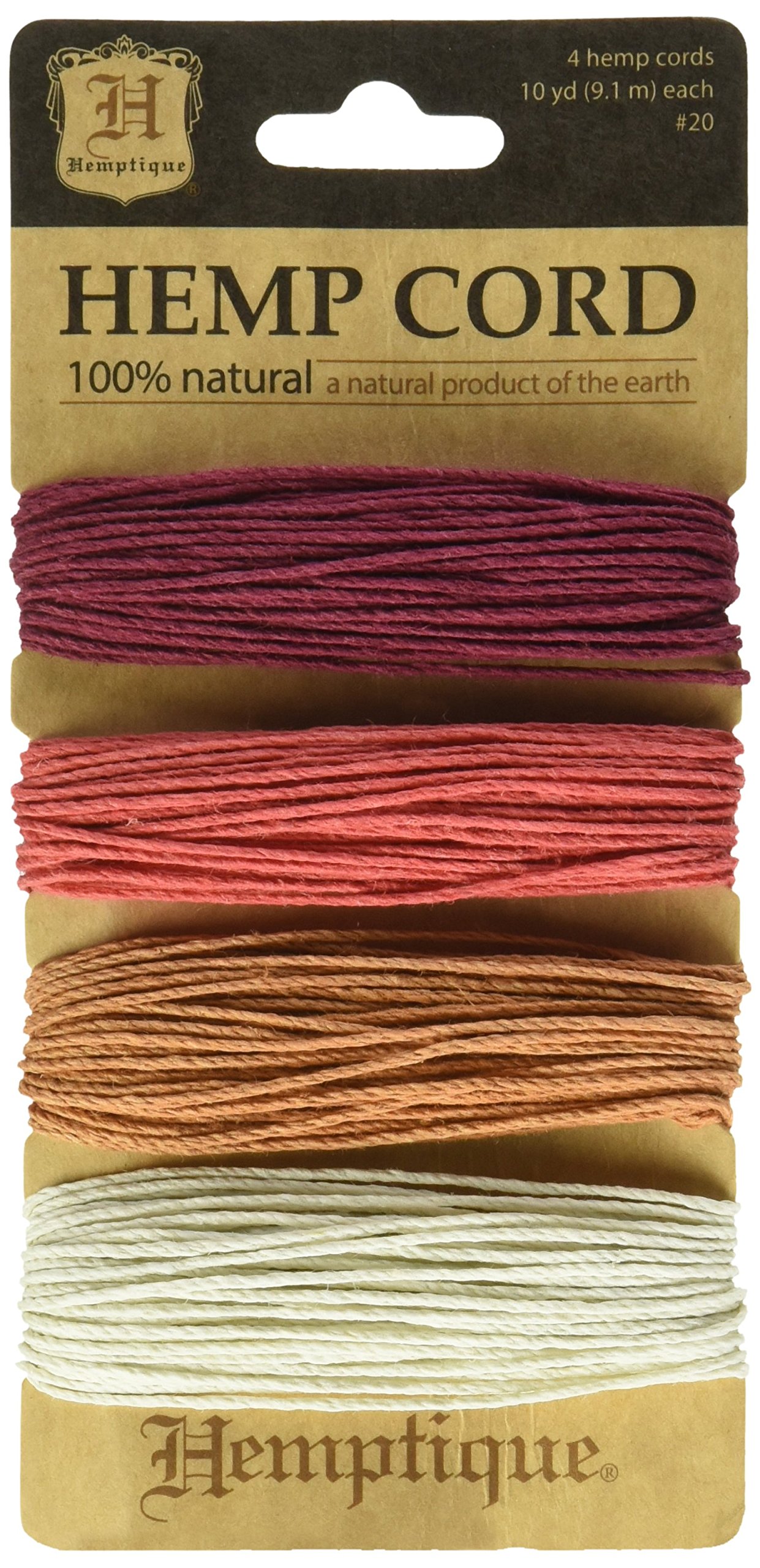 Hemptique Hemp Card (Set of 4) Coral Reef