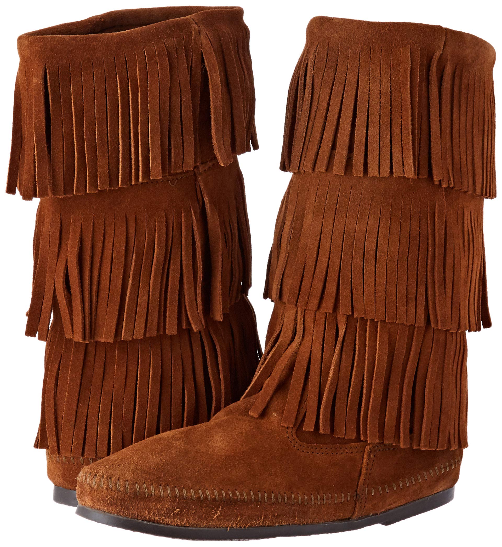 minnetonka 3 layer fringe boot