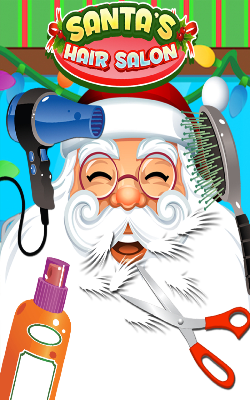 Christmas Hair Salon Santa's & Kids Cuts