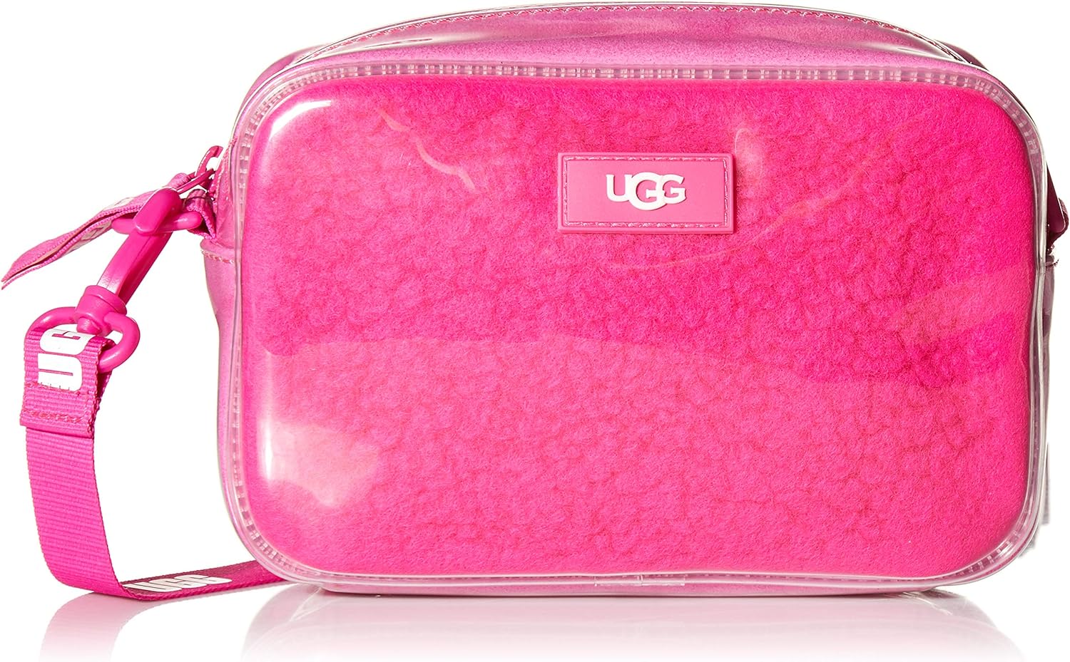 UGG Janey II Clear Sheepskin, Rock Rose Handbags