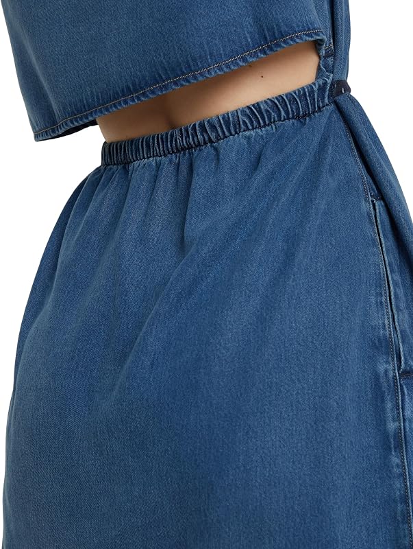 Para Mujer Vestido Soft Cargo, Azul (Faded Whirlpool D24872-D548-G645), M