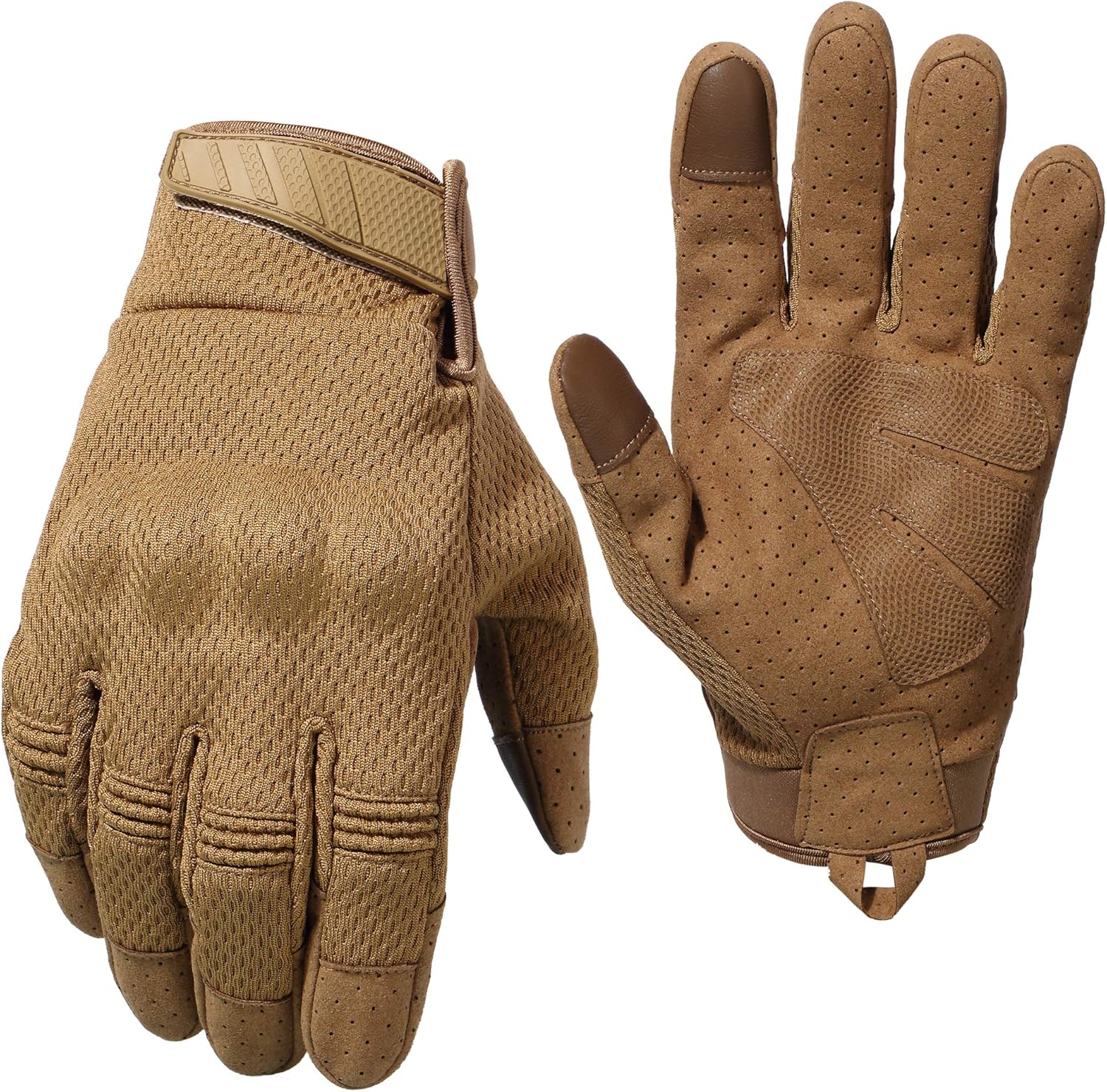 AXBXCX Breathable Flexible Touch Screen Full Finger Motorcycles Gloves : Sports & Outdoors