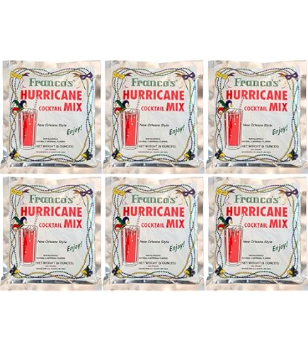 Amazon.com : Franco's Hurricane Cocktail Mix, 9 Ounce (Pack of 12