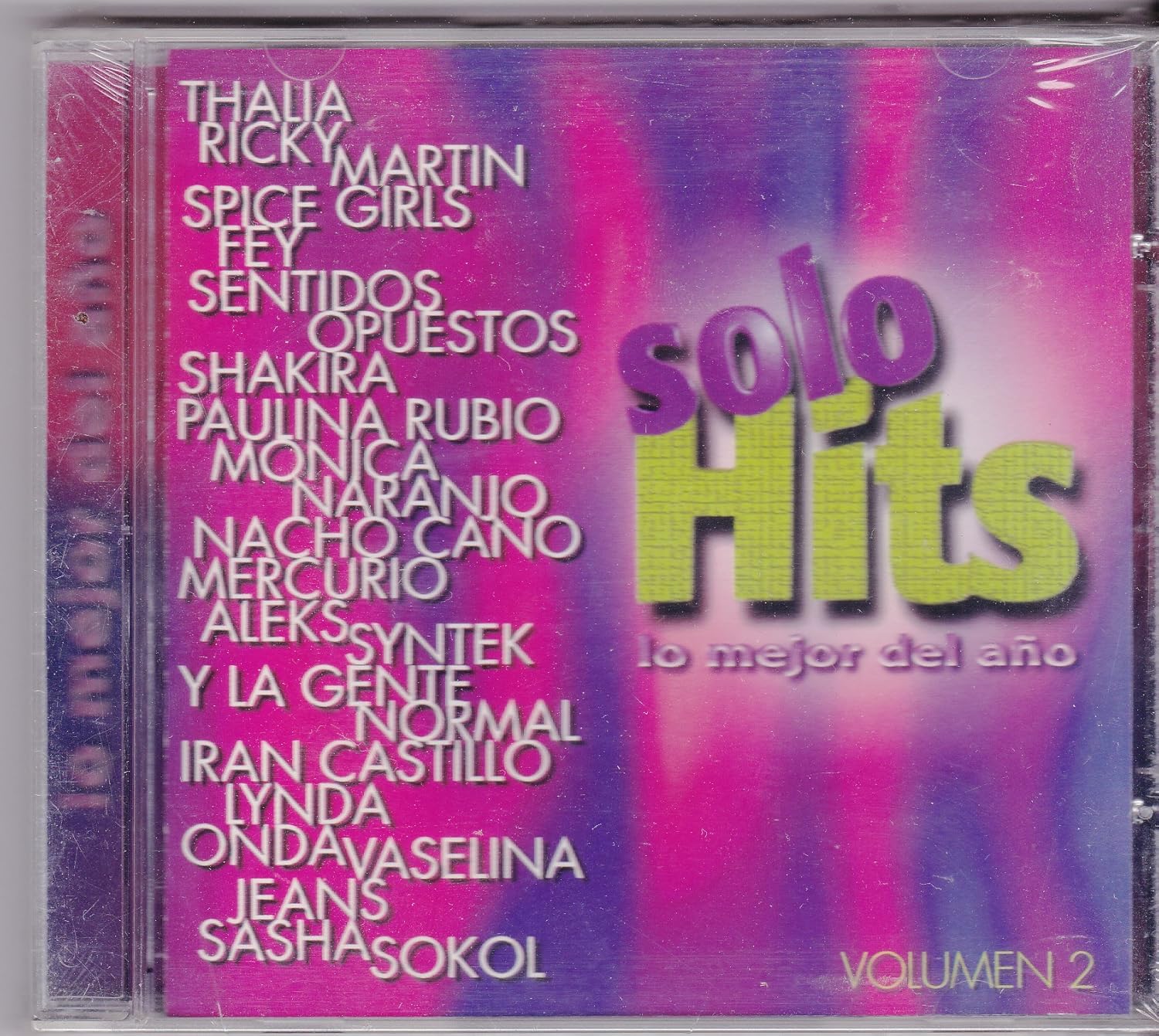 Thalia Ricky Martin Spice Girls Fey Sentidos Opuestos Shakira Paulina Rubio Solo Hits Lo Mejor Del Ano Vol 2 Varios Artistas Amazon Com Music