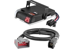 CURT MANUFACTURING Curt Discovery Brake Controller and Wiring Kit for Ford F-150 Flex Lincoln MKT - 51436 51120