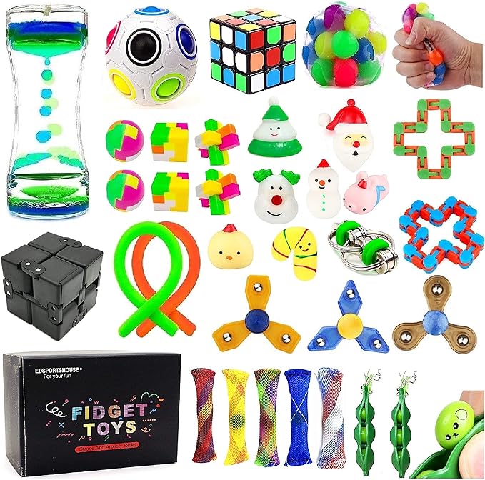 EDsportshouse 32 Pack Sensory Fidget 