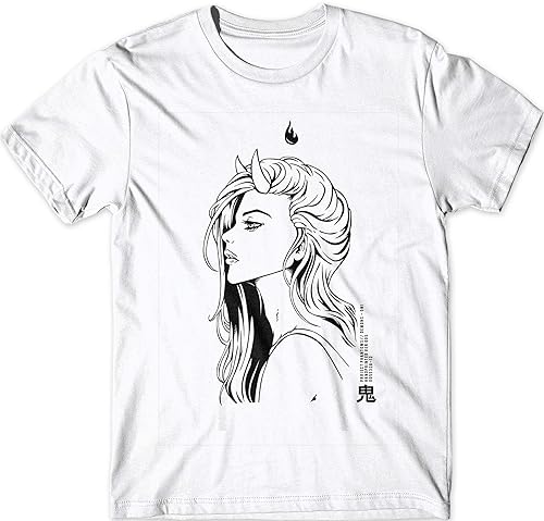 Amazon Com Oni Demon Anime T Shirt Inspired By The Anime Aesthetic Handmade