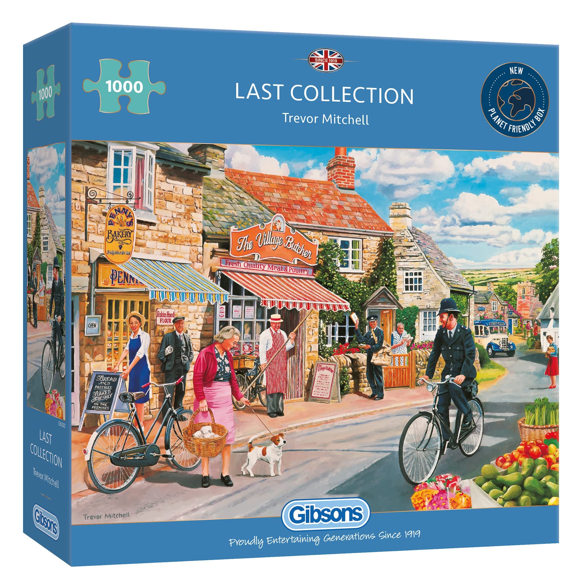 Gibsons Last Collection 1000 Piece Jigsaw Puzzles for Adults Teens - Traditional Nostalgic - Sustainable Premium 100% Recycled Board - Great Gift - Gibsons Games