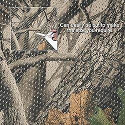 LOOGU Camo Netting, Duck Blinds Cover, Quiet Mesh