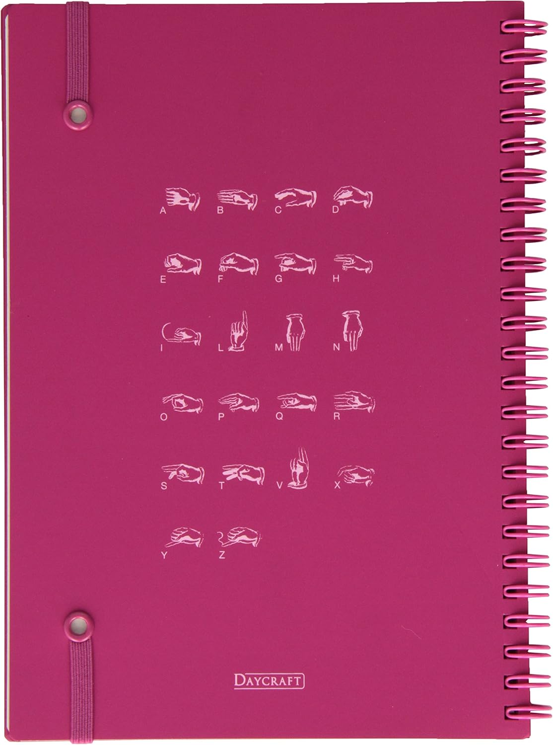 Daycraft Decoder Sketchbook - Magenta/Pink, A5 - Image 3