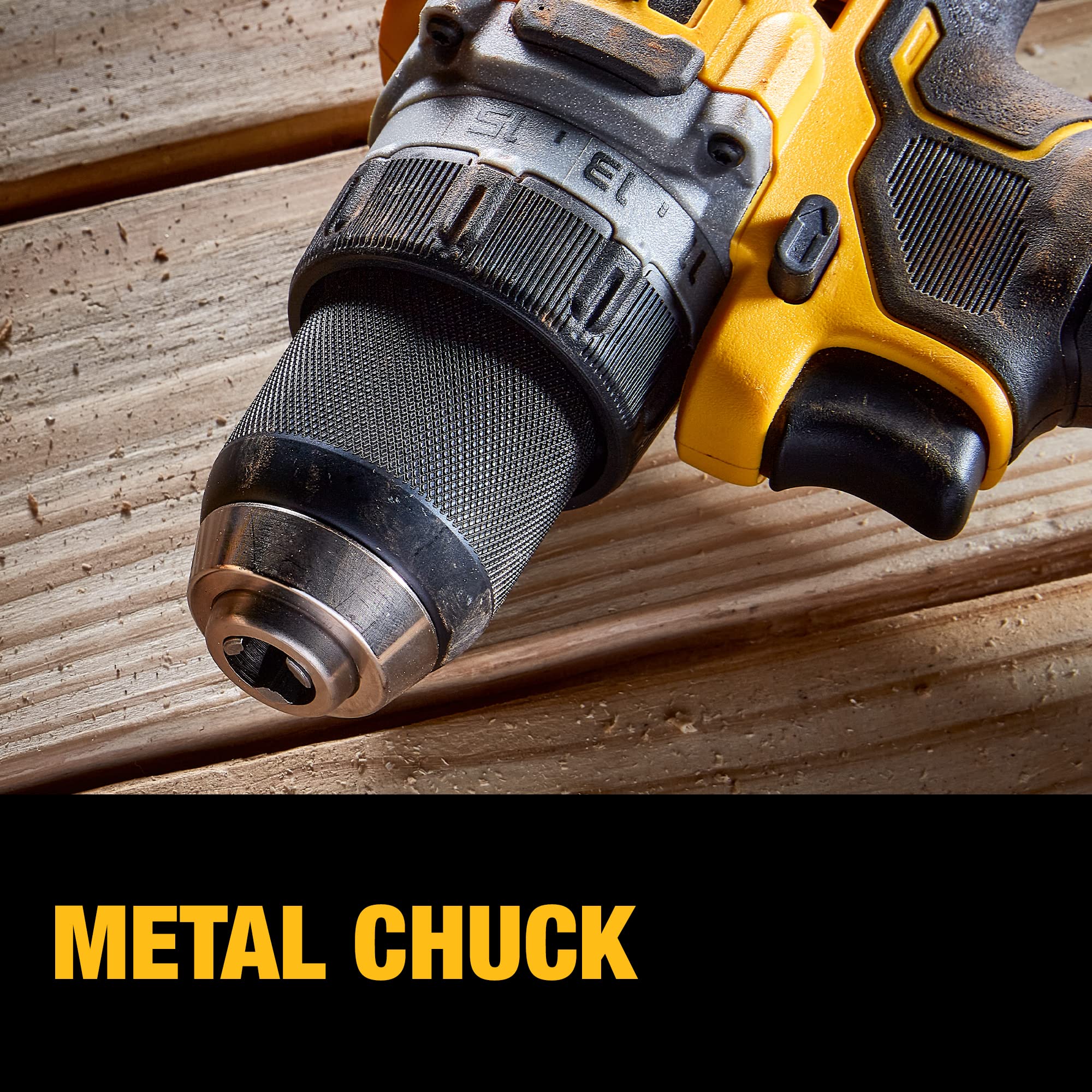 DEWALT 20V MAX XR Cordless Drill/Driver, 1/2-in, Bare Tool Only (DCD800B)