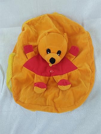 SRT Fur 5 Liters Yellow & lite Red Childrens Backpack