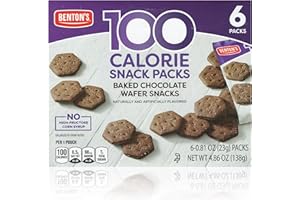 BENTON'S Benton’s 100 Calorie Baked Wafer Snack Packs (1 Box, Chocolate)