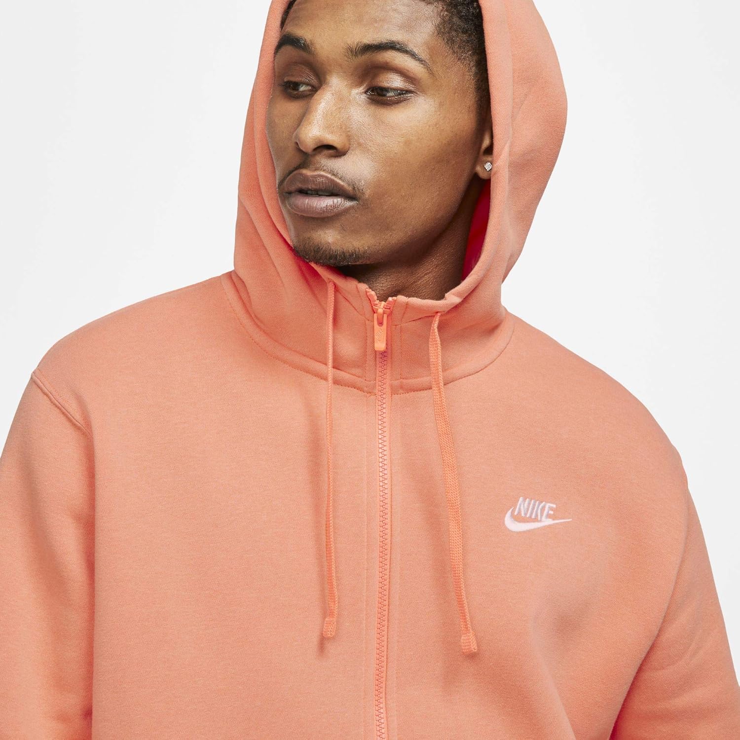 orange trance nike hoodie