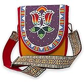 La Vivia Handmade Beaded Handbag, Native American Style Crossbody bag, Czech Glass Beads Shoulder Bag, Unisex Handbag.