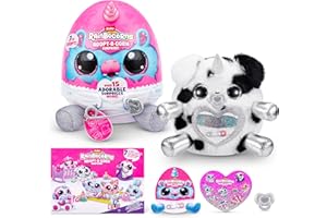 RAINBOCORNS Adopt-A-Corn Surprise (Dalmatian) by ZURU Plush Toy, Collectible Plush, Baby, Surprise Eggs for Girls & Children