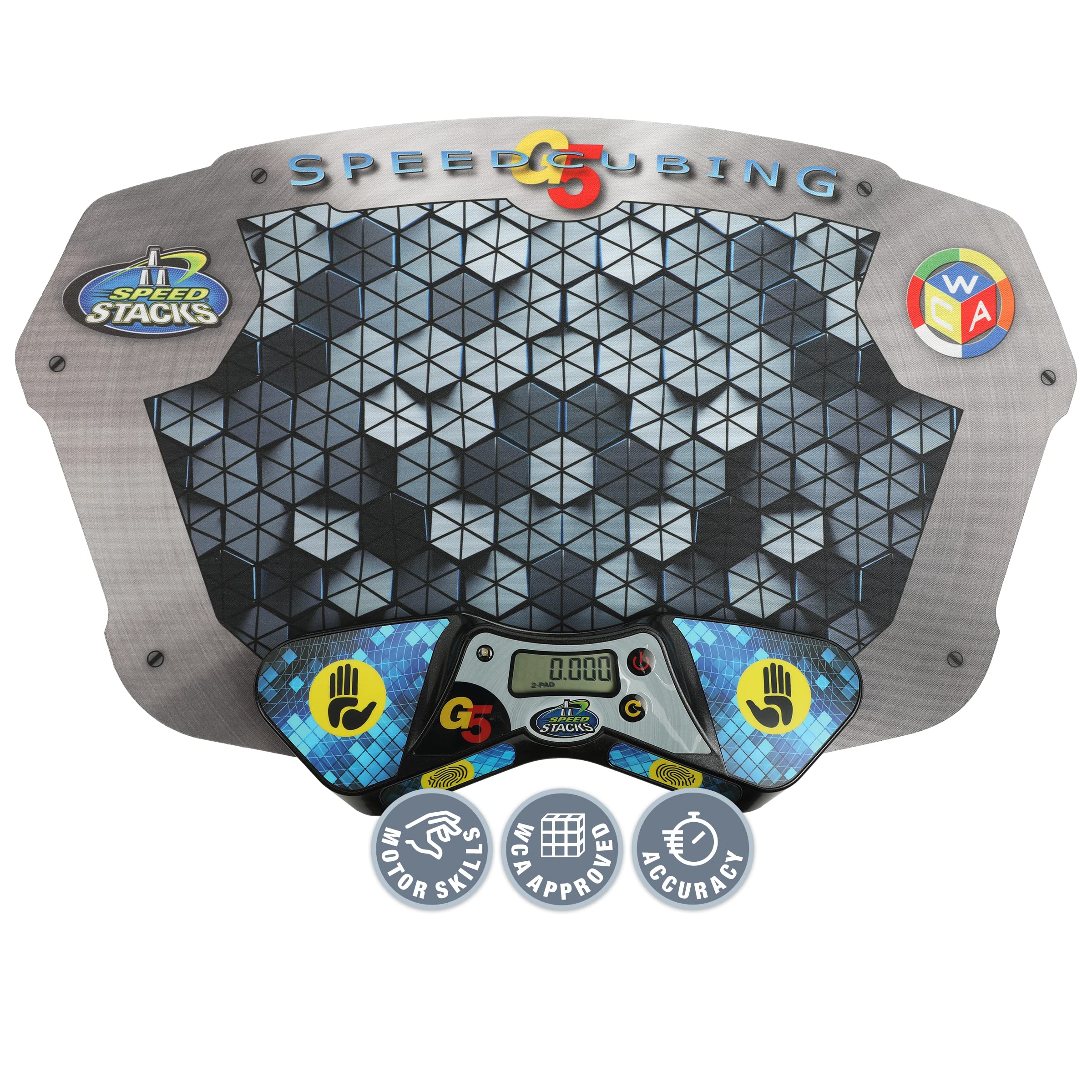 Photo 1 of Speed Stacks | Cubing Pack (G5 Timer and Mat) | Accuracy to .001 Seconds | Designed for Competitive Cubing | Endorsed by The World Cubing Association