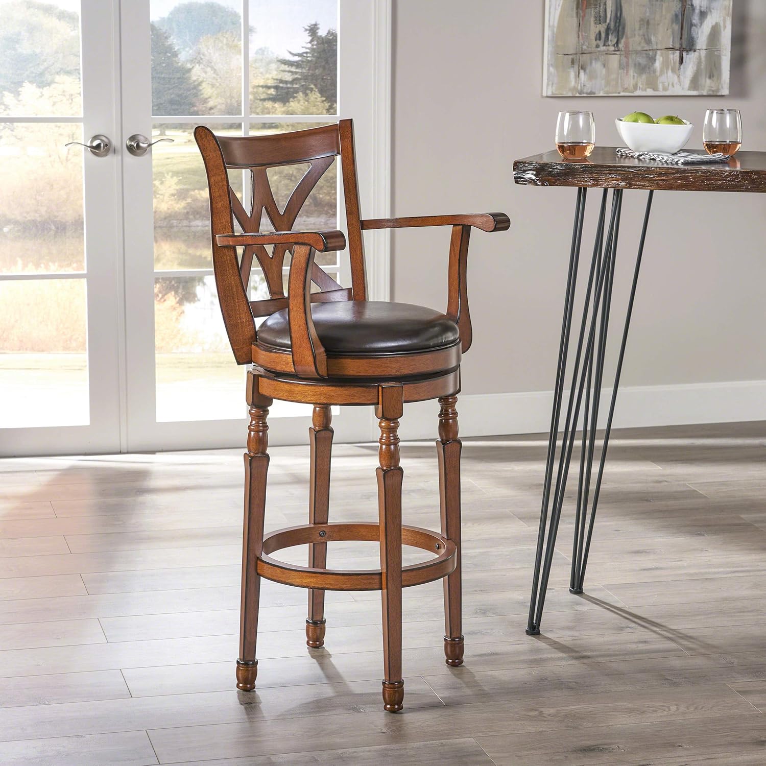 Best Swivel Bar Stool With Arms