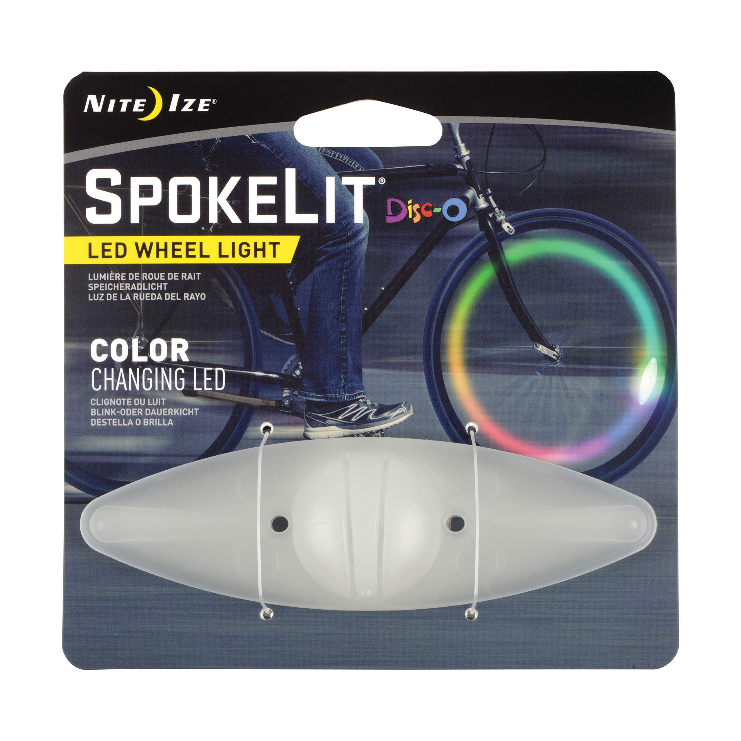 Nite Ize Spokelit LED Bike Light - Disco