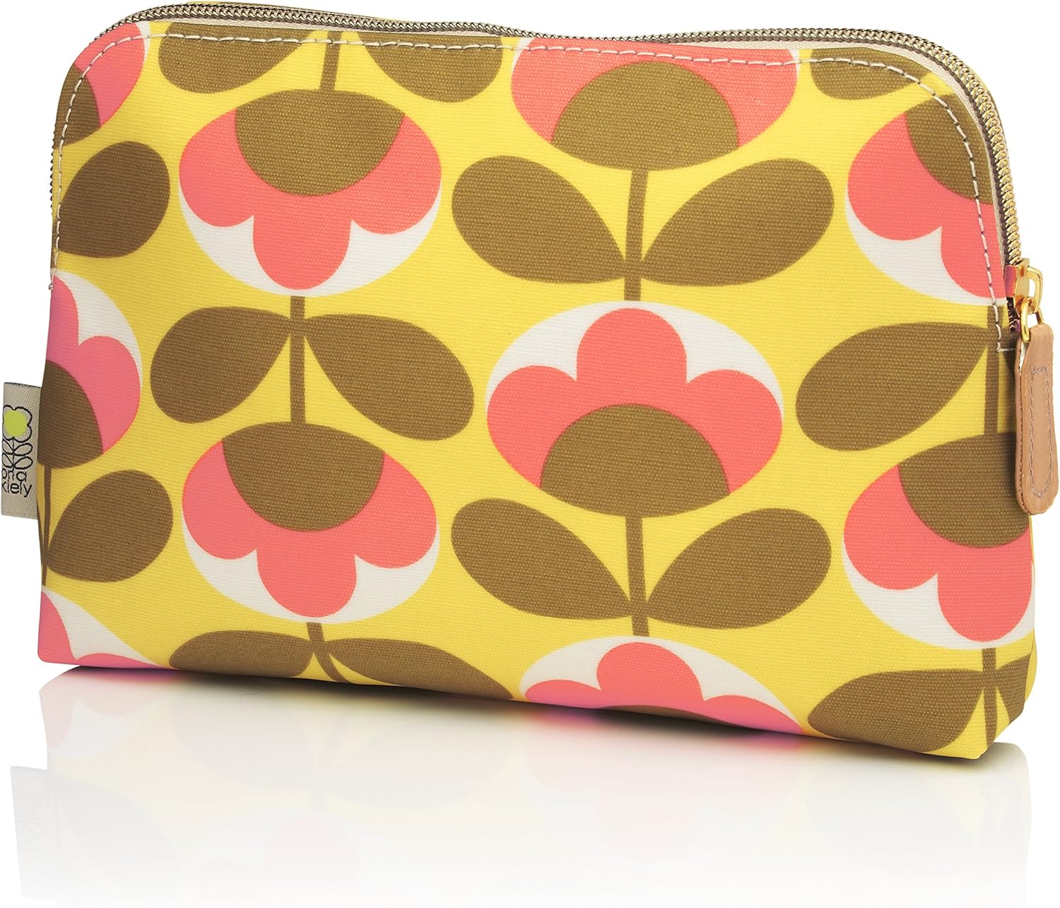 Orla Kiely Oval Flower Cosmetic Bag Amazon Co Uk Beauty